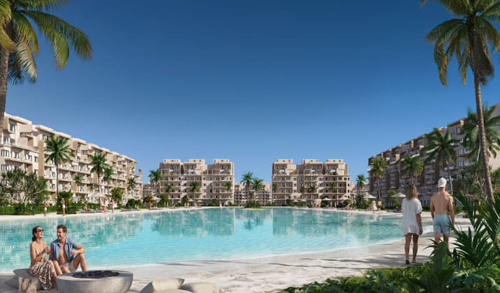 شاليهات للبيع في قرية العلمين لاجونز