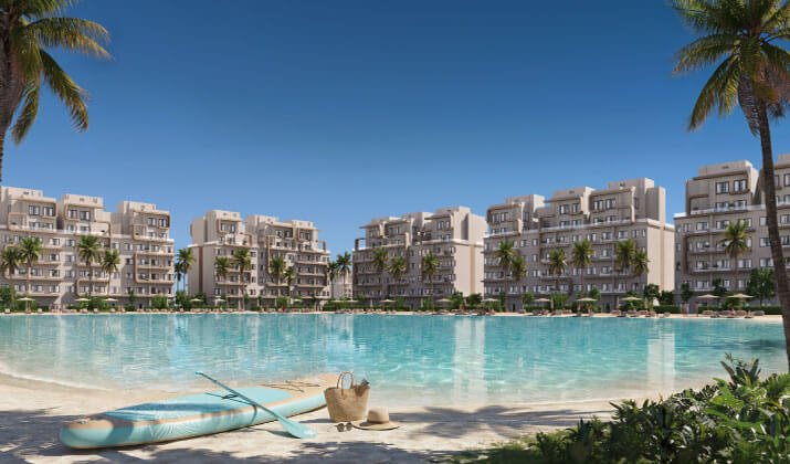 شاليهات للبيع في قرية العلمين لاجونز