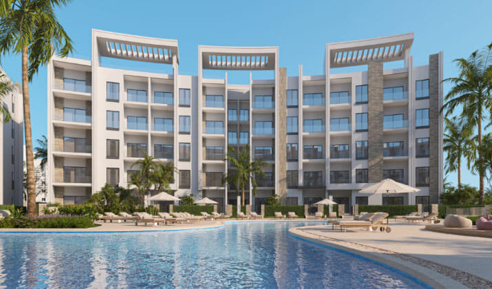 أسعار ومساحات قرية كيو باي الساحل الشمالي